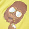 Kindershirt met korte mouwen 116 geel