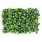 Hek met kunstbladeren6 st 40x60 cm groen