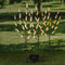 HI LED-lamp struik solar transparant en bruin