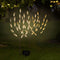 HI LED-lamp struik solar transparant en bruin