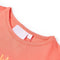 Kindershirt 116 koraalkleurig
