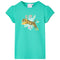 Kindershirt 92 mintkleurig