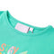 Kindershirt 92 mintkleurig