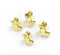 Trendform Magnet Clip Graffa MINI messing - Set van 4 stuks
