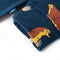 Kinderonesie 140 blauw
