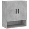 Wandkast 60x31x70 cm bewerkt hout betongrijs