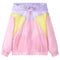 Kinderjas met capuchon en rits 116 meerkleurig