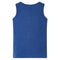 Kindertopje 116 gemleerd donkerblauw