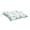 Stoelkussens 6 st bladpatroon 40x40x7 cm stof