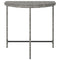 Tuintafel 80x50x75 cm poly rattan grijs