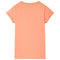 Kindershirt 104 perzikkleurig