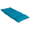 Stoelkussens 2 st hoge rug oxford stof lichtblauw
