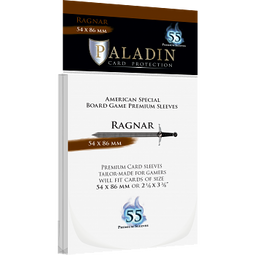 Paladin Sleeves - Ragnar Premium American Special 54x86mm (55 Sleeves)