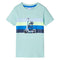 Kindershirt 104 lichtmintkleurig