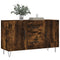 Dressoir 100x36x60 cm bewerkt hout gerookt eikenkleurig