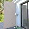 Terrasscherm inklapbaar 400x200 cm crme
