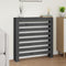 Radiatorombouw 79,5x19x84 cm massief grenenhout grijs