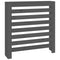 Radiatorombouw 79,5x19x84 cm massief grenenhout grijs