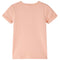 Kindershirt pakje drinken 104 lichtoranje