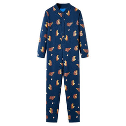 Kinderonesie 116 blauw