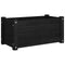Plantenbak 60x31x31 cm massief grenenhout zwart