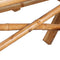 Picknicktafel 120x120x78 cm bamboe