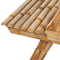 Picknicktafel 120x120x78 cm bamboe