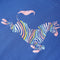 Kindershirt 140 kobaltblauw