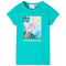 Kindershirt 116 mintkleurig