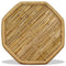 Salontafel achthoekig 60x60x45 cm bamboe