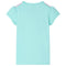 Kindershirt 128 lichtmintkleurig