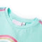 Kindershirt 128 lichtmintkleurig