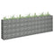 Gabion plantenbak 270x30x90 cm gegalvaniseerd staal