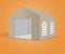 Premium Partytent PVC 4x4x2 mtr in Beige