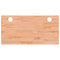 Bureaublad 110x55x2,5 cm massief beukenhout