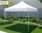 Partytent Easy Up 2,5 x 2,5 meter ALU frame zonder zijwanden in Wit