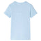 Kindershirt dinosaurusprint 104 lichtblauw
