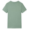 Kindershirt met korte mouwen 116 kakikleurig