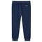 Kinderjoggingbroek 92 gemleerd marineblauw