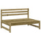 Tuinmiddenbank 120x80 cm gempregneerd grenenhout