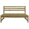 Tuinmiddenbank 120x80 cm gempregneerd grenenhout
