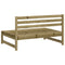 Tuinmiddenbank 120x80 cm gempregneerd grenenhout