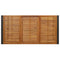 Tuintafel met U-vormige poten 180x90x75 cm massief acaciahout