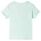 Kindershirt 92 lichtmintkleurig