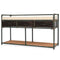 Opslagbankje met kussen 107,5x34,5x59 cm