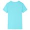 Kindershirt 116 zeeblauw