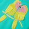 Kindershirt 140 mintkleurig