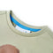 Kindershirt met korte mouwen 104 lichtkakikleurig