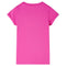 Kindershirt 140 donkerroze