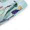 Kindershorts met trekkoord 128 gemleerd zachtblauw